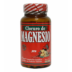 Cloruro De Magnesio Frasco Con 50 Cápsulas