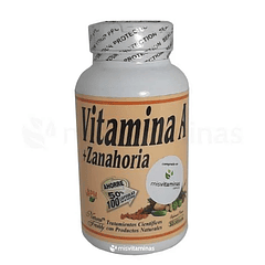 Vitamina A más Zanahoria Natural Freshly 100 Cápsulas