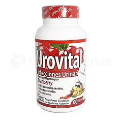 Urovital Natural Freshly  60 Capsulas