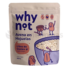 Avena en hojuelas Why Not Libre de gluten x 1000 Grs