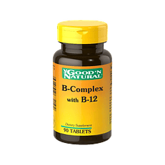 B-Complex and B-12 90 Tabletas Good´N Natural