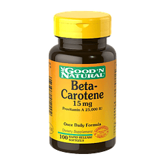 Beta Carotene 25.000 IU Good N Natural  100 Softgels