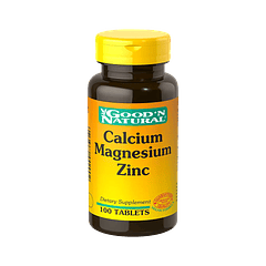 Calcio Magnesio Zinc 100 Tabletas Good'N Natural