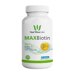 Max Biotin Plus Next Wave Labs 90 Tabletas