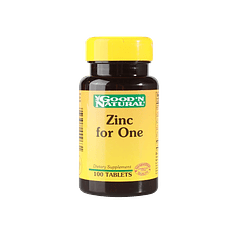 Zinc For One 100 Tabletas Good'N Natural