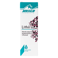 Litio Litthi 3D Homeopático 30 ml Mineralin