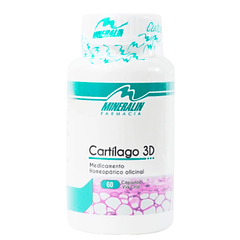 Cartilago 3D 60 Cápsulas Mineralin