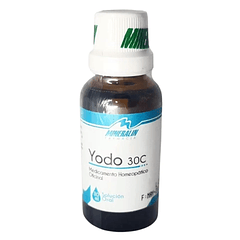 Yodo 30 C Medicamento Homeopatico Mineralin 30ml 