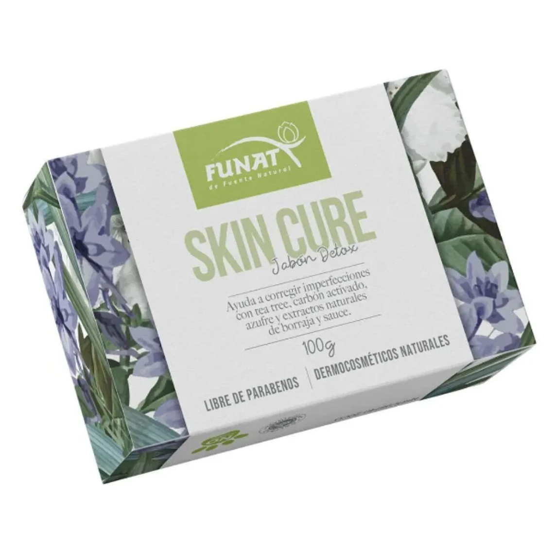 Jabón Detox Skin Cure 100 gr Funat 1