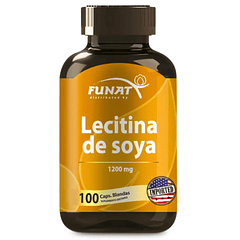 Lecitina de Soya 1200 mg Funat 100 Softgels 
