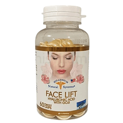 Face Lift Hyaluronic Acid Natural Systems 60 Cápsulas