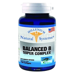 Balanced B Super Complex 100 Softgels Natural Systems