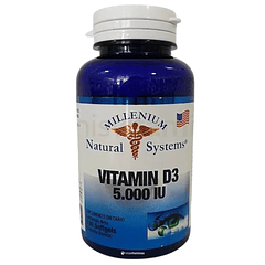 Vitamina D3 5000 IU Natural Systems 100 Softgels