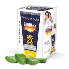 Protector Solar SPF 60 Sundark 120 gr 12 Sachets