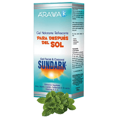 Gel Hidratante Refrescante Para Después Del Sol Sundark 120 gr