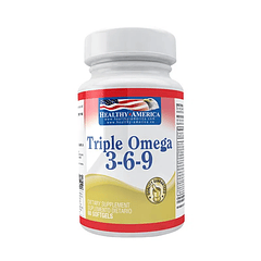 Triple Omega 3-6-9 60 softgels Healthy America