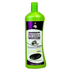 Shampoo Biotina Colageno y Elastina 1000 ml Botanica Face