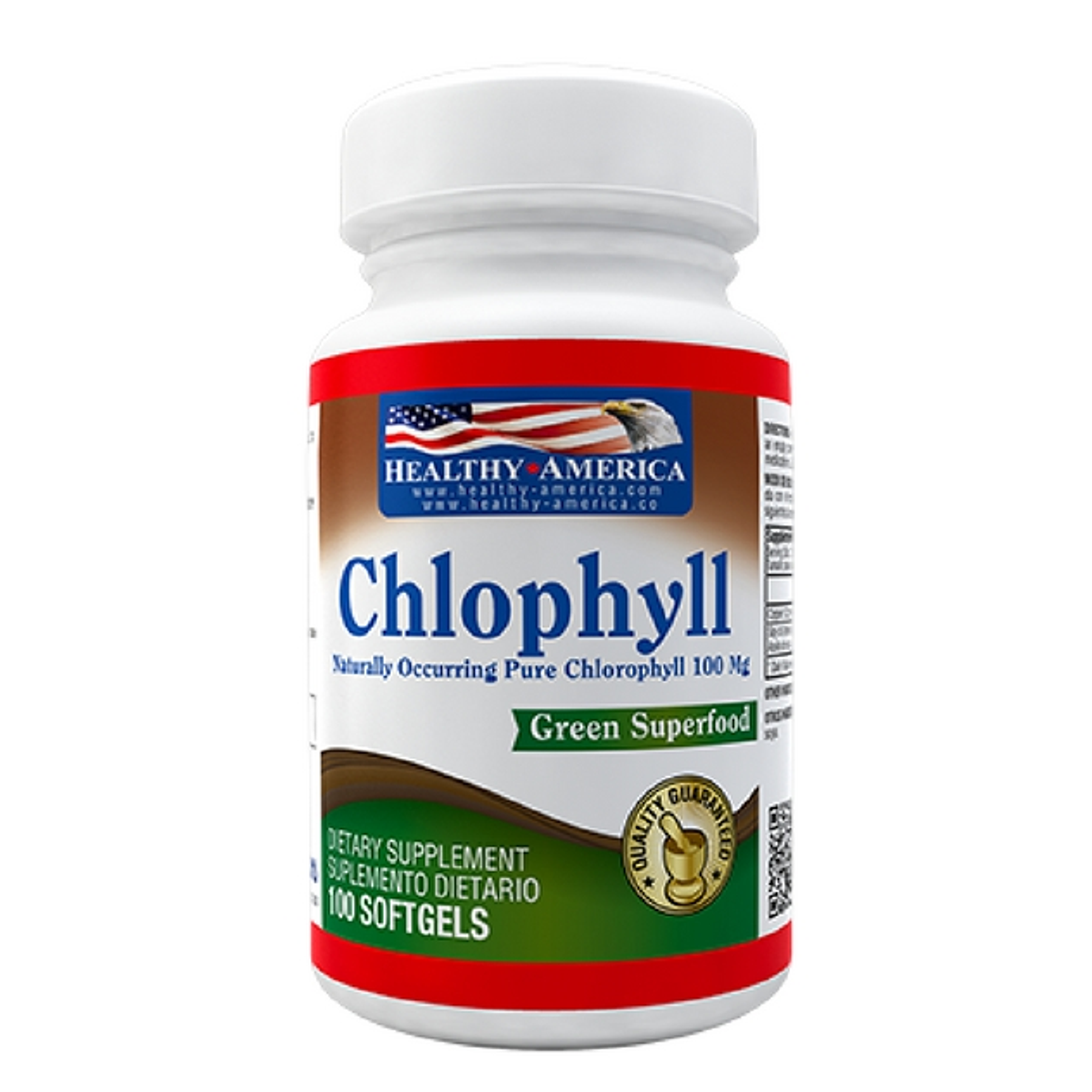 Clorofila  100 softgels Healthy America