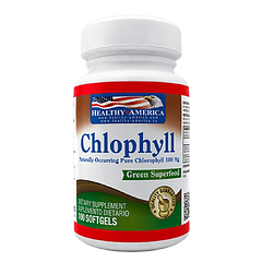 Clorofila Chlophyll 100 softgels Healthy America