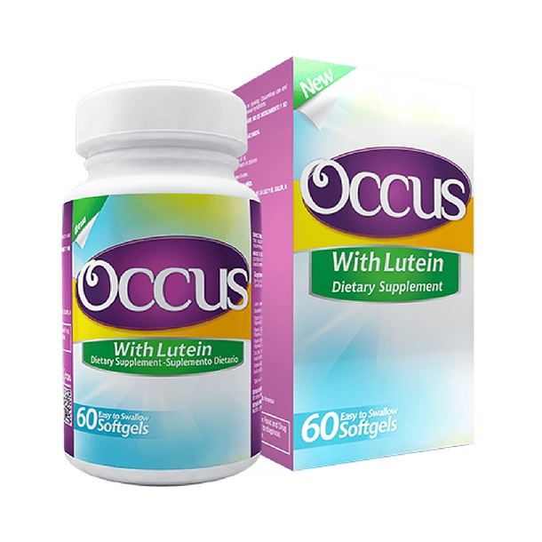 Occus with Lutein 60 Softgels Healthy America  1