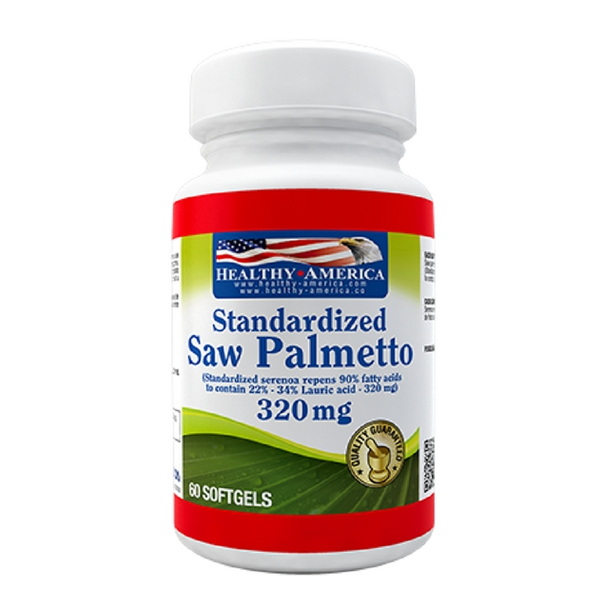 Saw Palmeto 320mg 60 softgels Healthy America