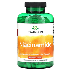 Niacinamide 500 mg Swanson 250 Cápsulas