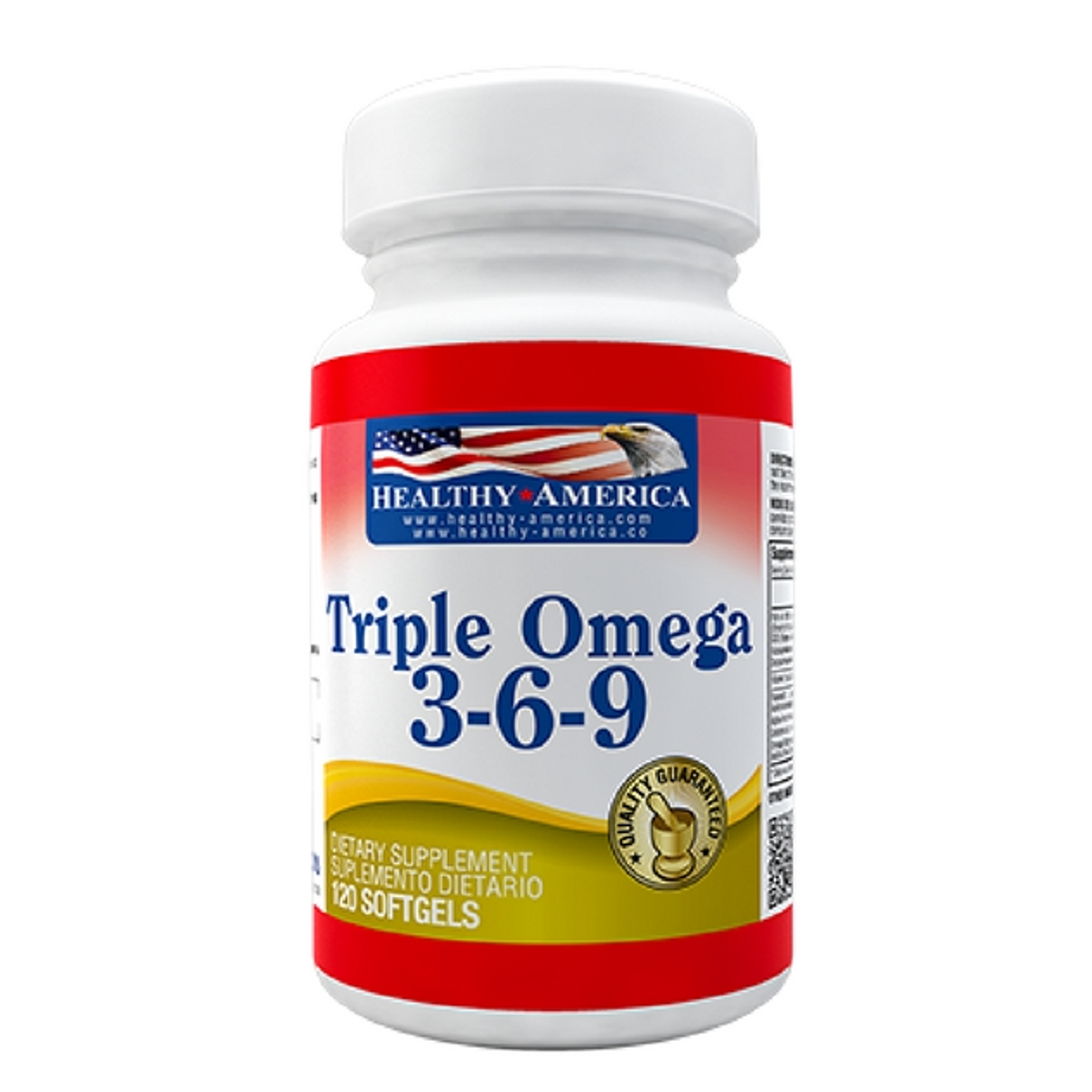Triple Omega 3-6-9 120 softgel Healthy America