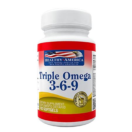 Triple Omega 3-6-9 120 softgel Healthy America