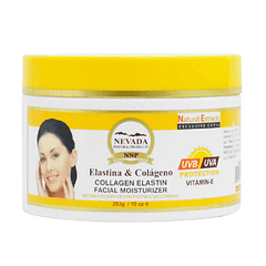 Crema Facial de Elastina y Colágeno 283g Nevada