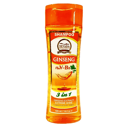 Shampoo de Ginseng Extracto  V-B5  420ml Nevada