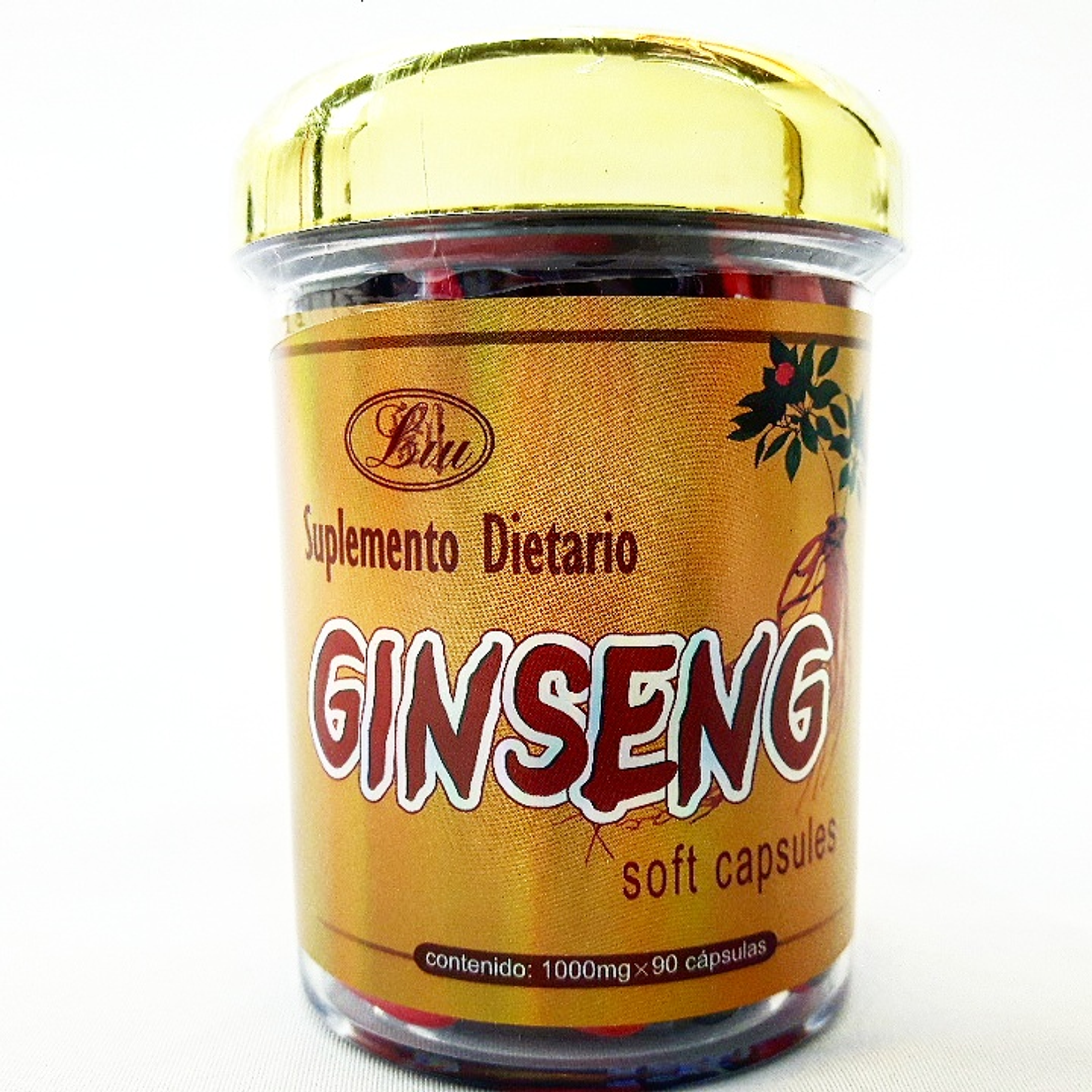 Ginseng  260 mg 90 Capsulas Blandas Liu