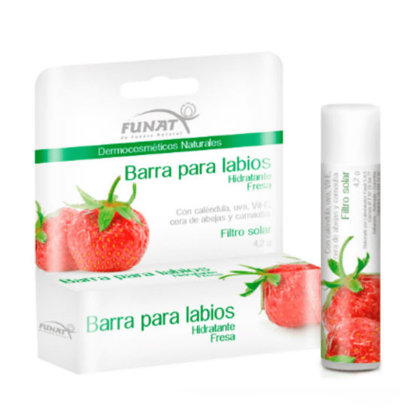 Barra para labios Hidratante Fresa Funat 1