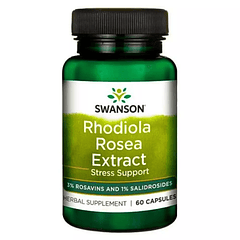 Rhodiola Rosea Extract Swanson 60 Cápsulas