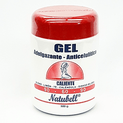 Gel Caliente Adelgazante y Anticelulítico 500 g Natubell