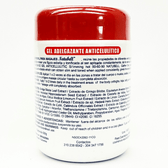 Gel Caliente Adelgazante y Anticelulítico 500 g Natubell