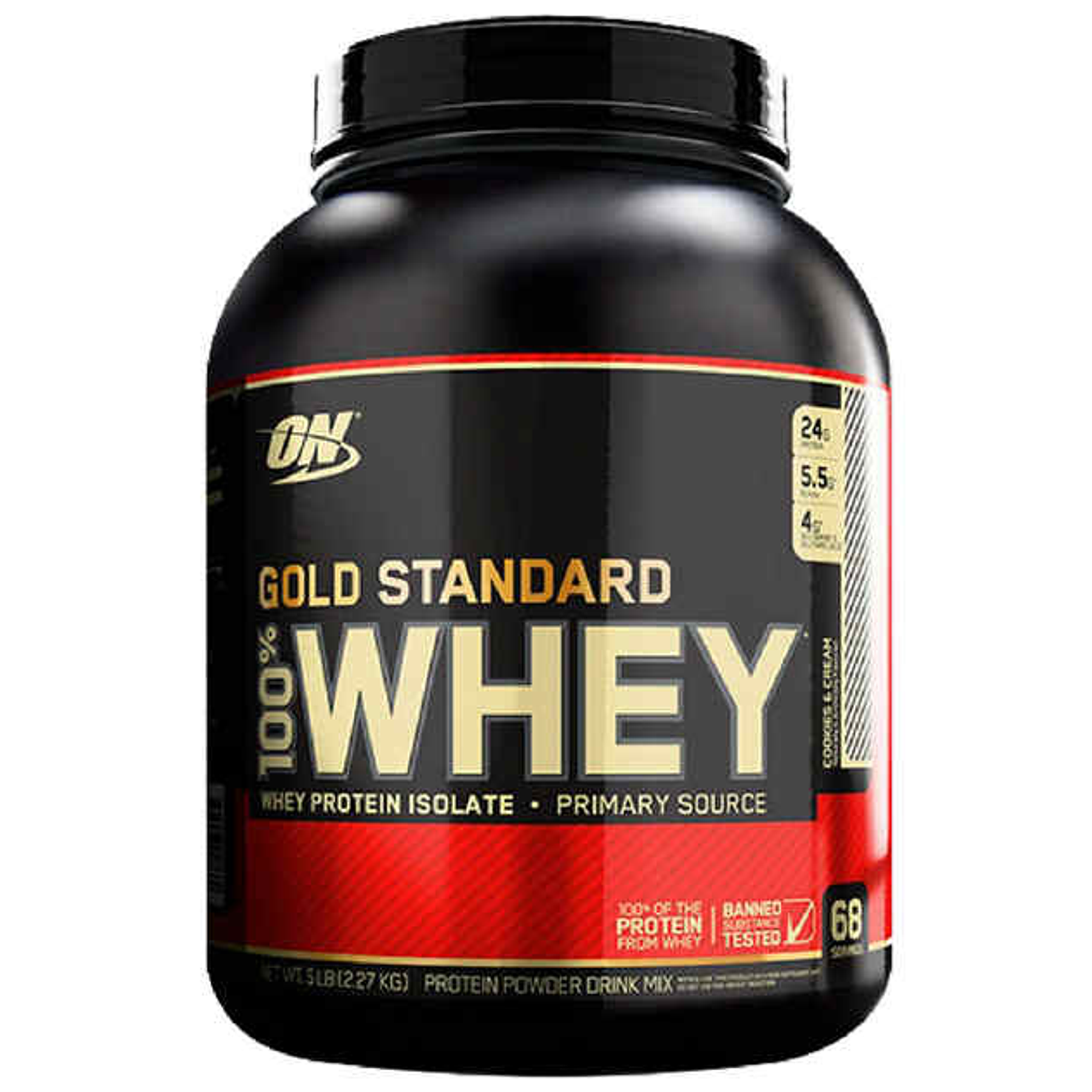 Gold Standard 100 % Whey 5 Libras ON Optimun Nutrition