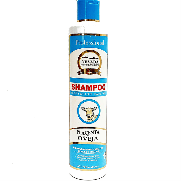 Shampoo Placenta de Oveja Profesional 510 ml 1
