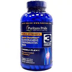 Glucosamine Chondroitin MSM 240 Cápsulas Puritan's Pride