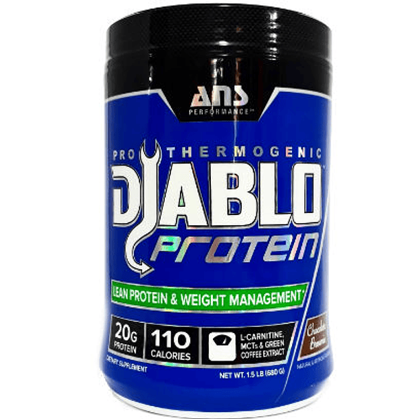 Diablo Diet Protein 1,5 Lb 24 Servicios ANS 1