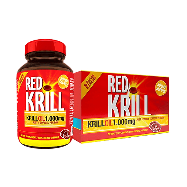 Red Krill 0il 1000 mg 30 Softgels Healthy America 2