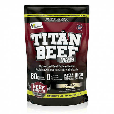 Titan Beef Mass 5 Libras Bolsa 