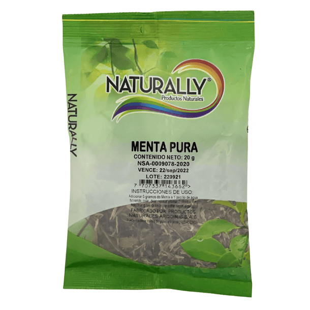 Menta Pura 20 gramos Naturally