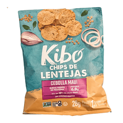 Kibo Chips de Lentejas Cebolla Maui 28 gr
