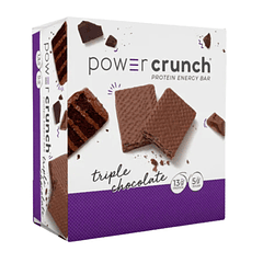 Power Crunch Galleta de Proteína Triple Chocolate Caja 12 Unidades