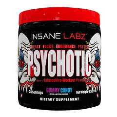 Psychotic Pre Workout Gummy Candy 217 gr Insane Labz