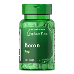 Boron 3mg 100 Tabletas Puritan's Pride