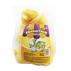 Chicharronix Sabor Ajo 35 g Icolpan