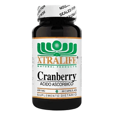 Cranberry 400 mg 60 Cápsulas Xtralife