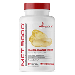 MCT 3000 90 Softgels Metabolic