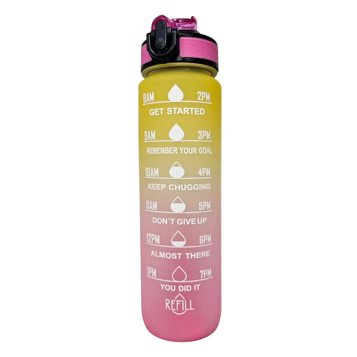 Shaker Refill 900 ml Rosa y Amarillo 1